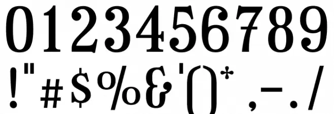 Girassol Regular Font OTHER CHARS