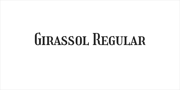Girassol Regular Logo
