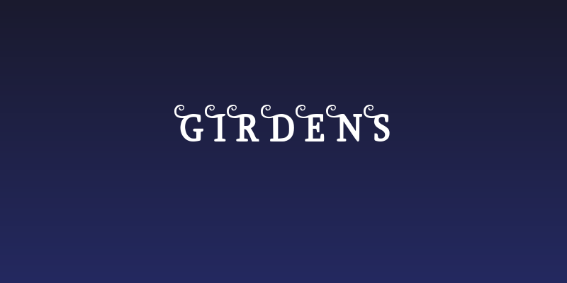 Girdens Social Header