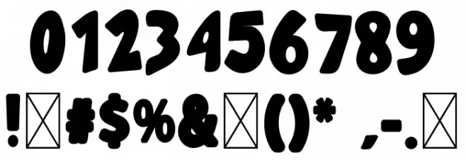 Girink Font OTHER CHARS