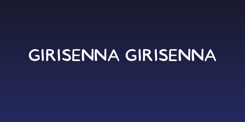 Girisenna Girisenna Social Header