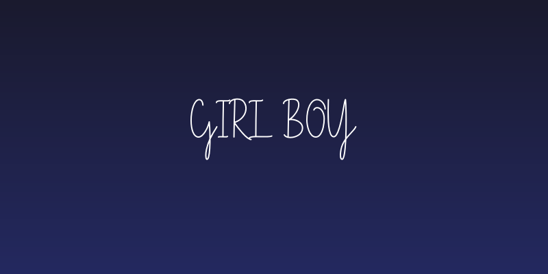 Girl Boy Social Header