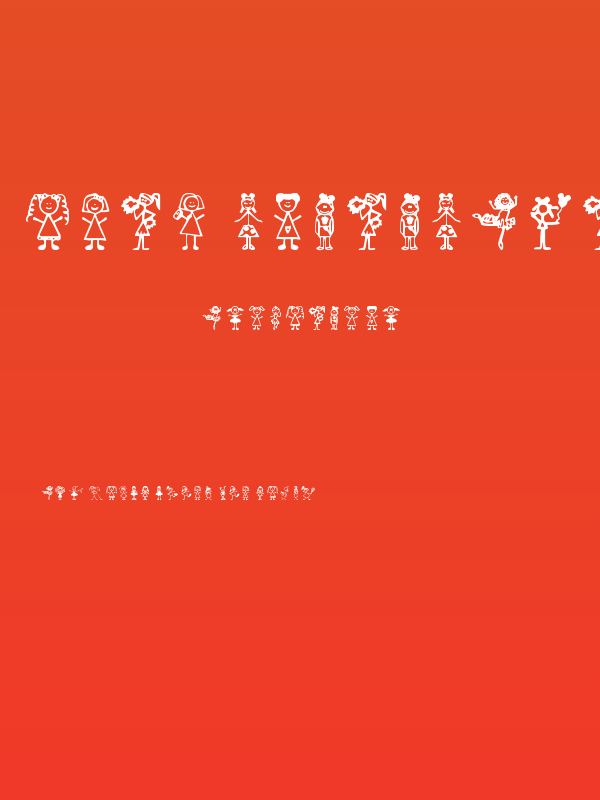 Girl Characters Poster