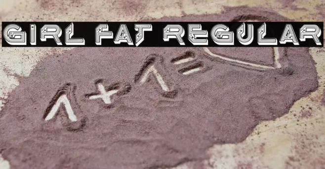 Girl Fat Regular Example 3