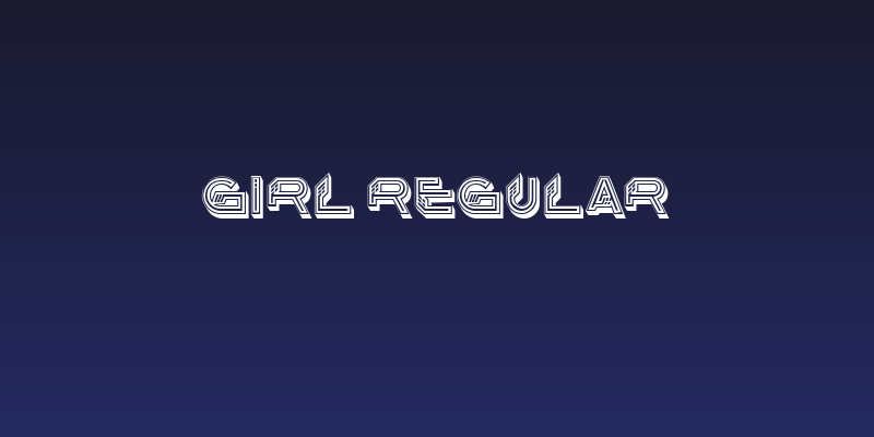 Girl Regular Social Header