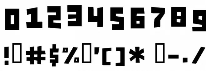 Girl Scout Bitch Sadistic Font OTHER CHARS