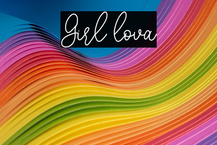 Girl lova Example 2