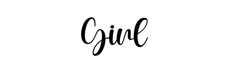 Girl  नि: शुल्क फ़ॉन्ट्स डाउनलोड