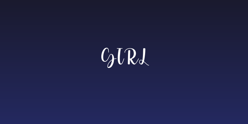 Girl Social Header