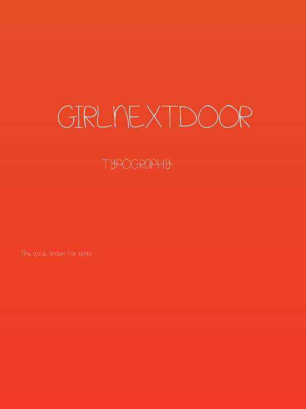 GirlNextDoor Poster