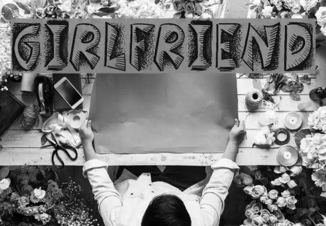 Girlfriend Font examples