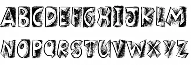 Girlfriend Font LOWERCASE