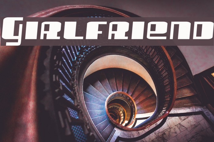 Girlfriend Font examples