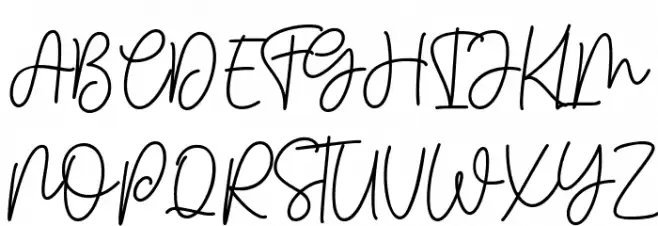 Girlie Шрифта ВЕРХНИЙ