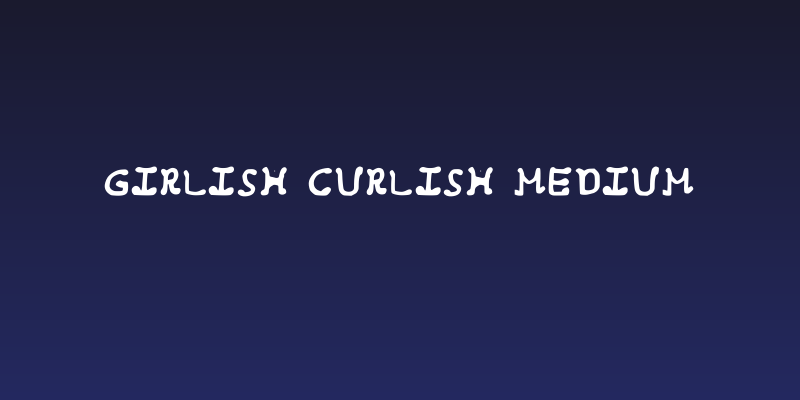 Girlish Curlish Medium Social Header