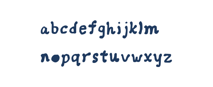 Girlish Curlish Medium Lowercase