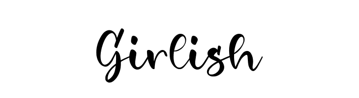 Girlish  Frei Schriftart Herunterladen