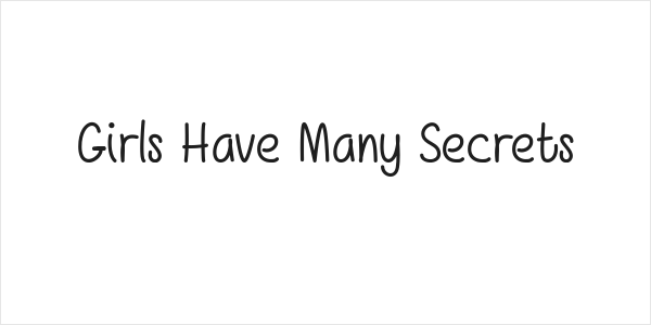 Girls Have Many Secrets Logo