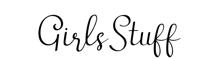 Girls Stuff  Fuentes Gratis Descargar