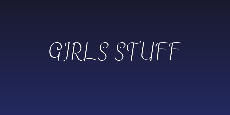 Girls Stuff Social Header