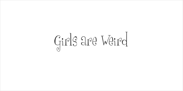 Girls are Weird Logo