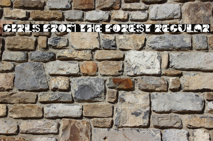 Girls from the Forest Regular Example 3