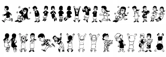 GirlsGirls Schriftart Groß