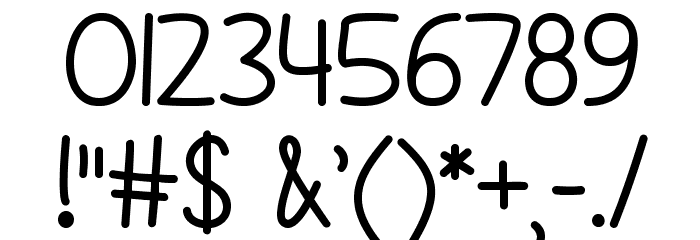 GirlsHaveManySecrets Font OTHER CHARS