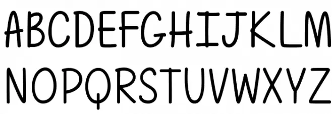 GirlsHaveManySecrets Font Litere mari