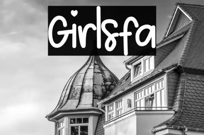 Girlsfa Font examples