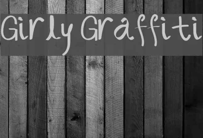 Girly Graffiti Font examples