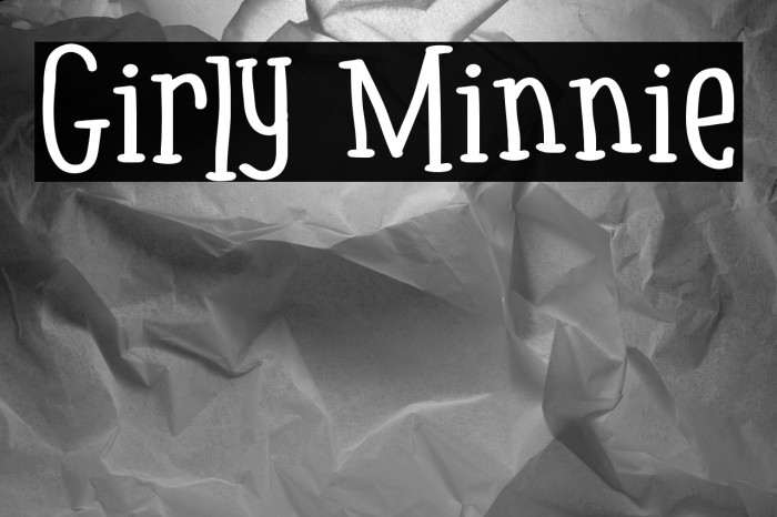 Girly Minnie Example 1