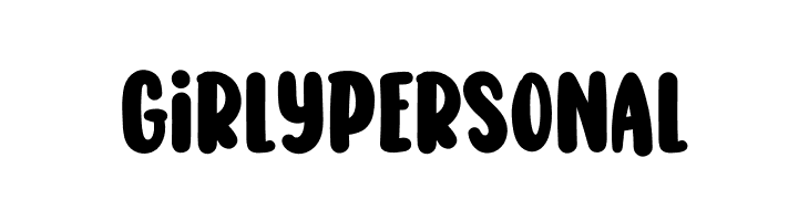 Girly Personal Font