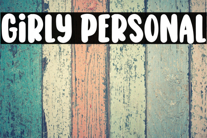 Girly Personal Example 2