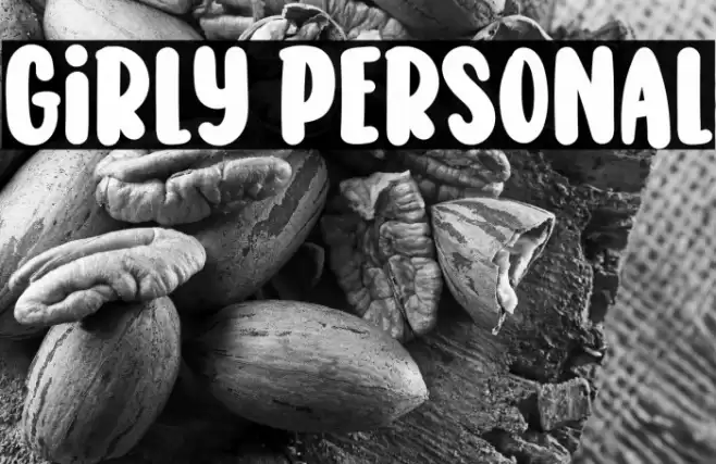 Girly Personal Font examples