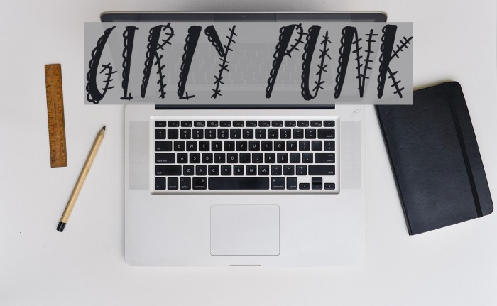 Girly Punk Font examples