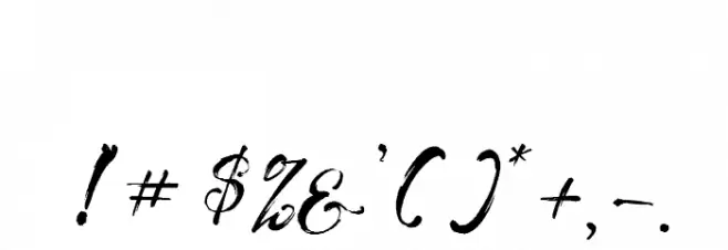 Girly Things Demo Version Font OTHER CHARS