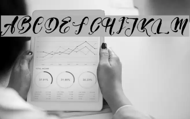 Girly Things Demo Version Font examples