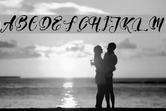 Girly Things Demo Version Font examples