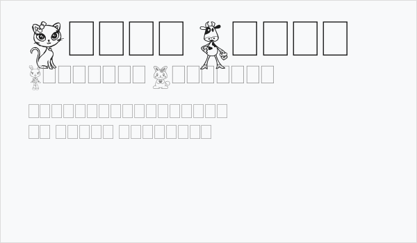 Girly Toons Business Card