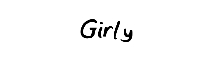 Girly Font