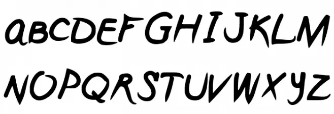 Girly フォント 大文字