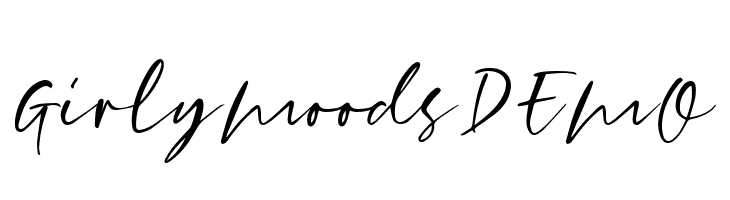 GirlyMoodsDEMO  免费字体下载