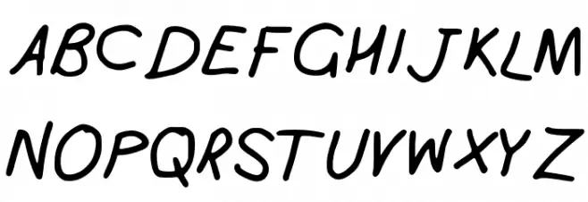Girly_handwriting Шрифта ВЕРХНИЙ