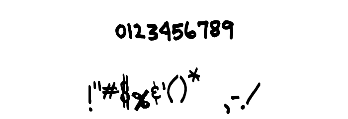 Girlygirl Font OTHER CHARS