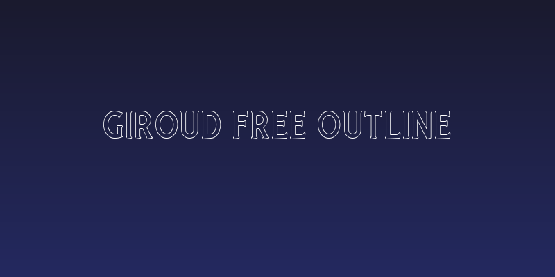 Giroud Free Outline Social Header