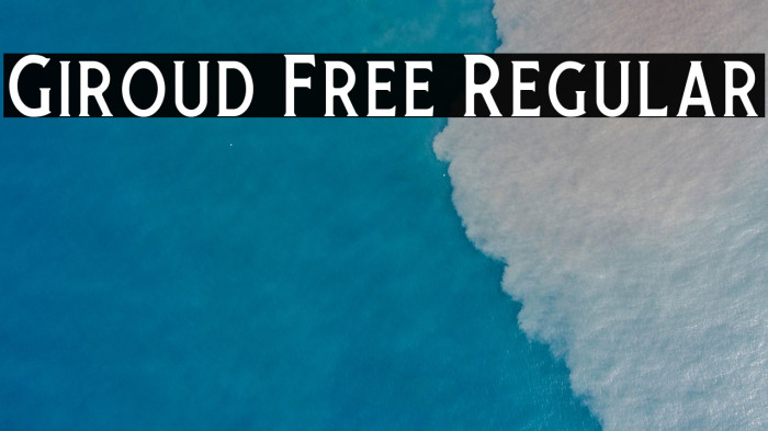 Giroud Free Regular Example 1