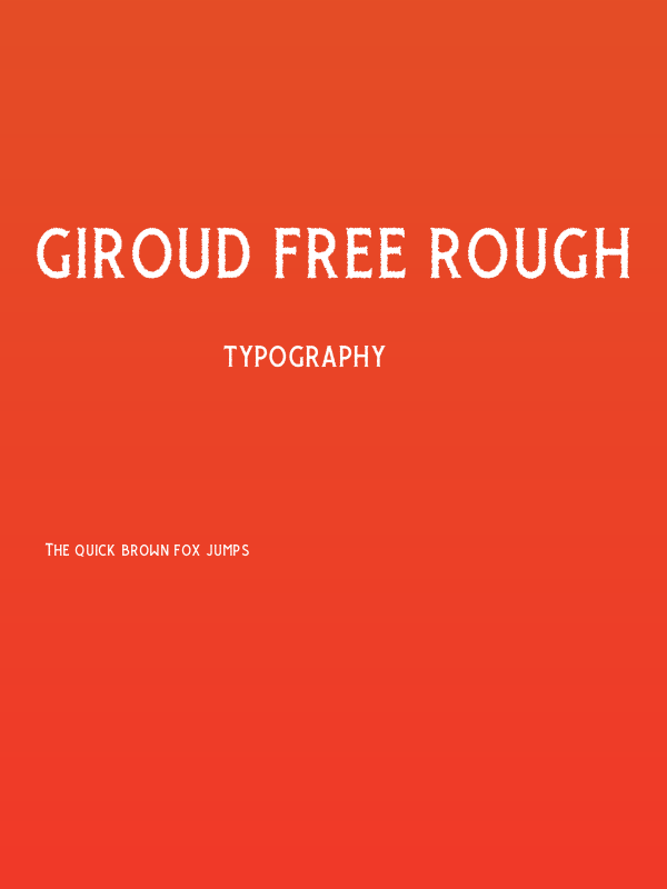 Giroud Free Rough Poster