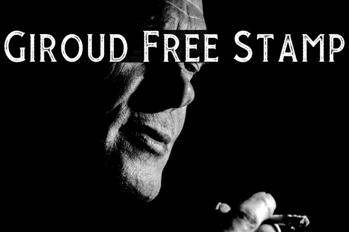 Giroud Free Stamp Example 2