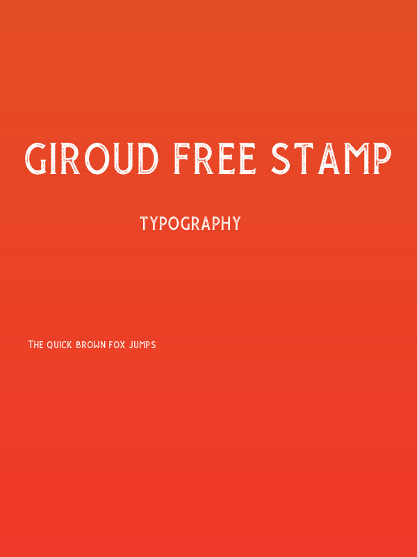 Giroud Free Stamp Poster